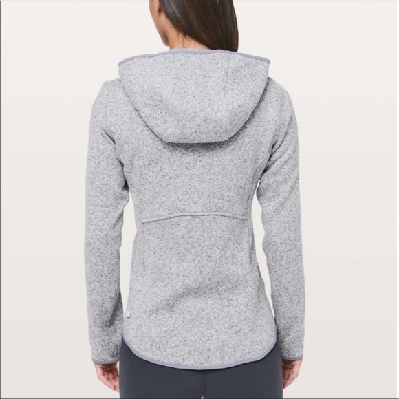 SOLD!     NWT Lululemon Fleece & Thank You Pullover Hoodie Sweatshirt - Picture 2 of 9